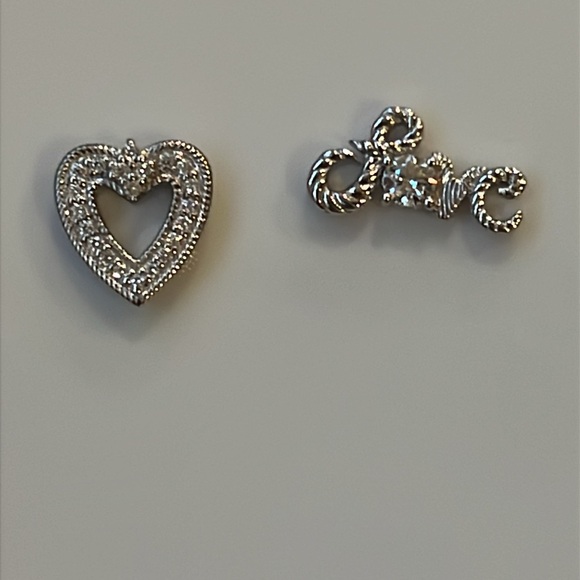 Judith Ripka Little Floating Charms Sterling Silver CZ Pick your design! - Picture 14 of 16